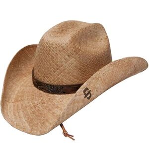 Stetson River Run - Shapeable Straw Cowboy Hat size med